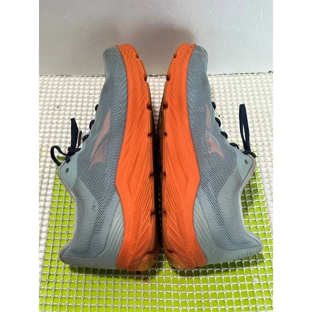 Altra Rivera 3 Running Shoes Men's 10.5 Gray Orange AL0A7R6Y480 Road Sneakers